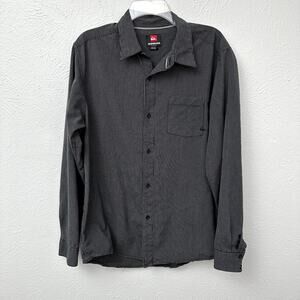 Quiksilver Striped Men's Long Sleeve Button Up Shirt